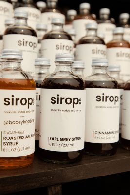 Sirop Co.'s syrups and bitters can spice (or sweeten) up any drink.