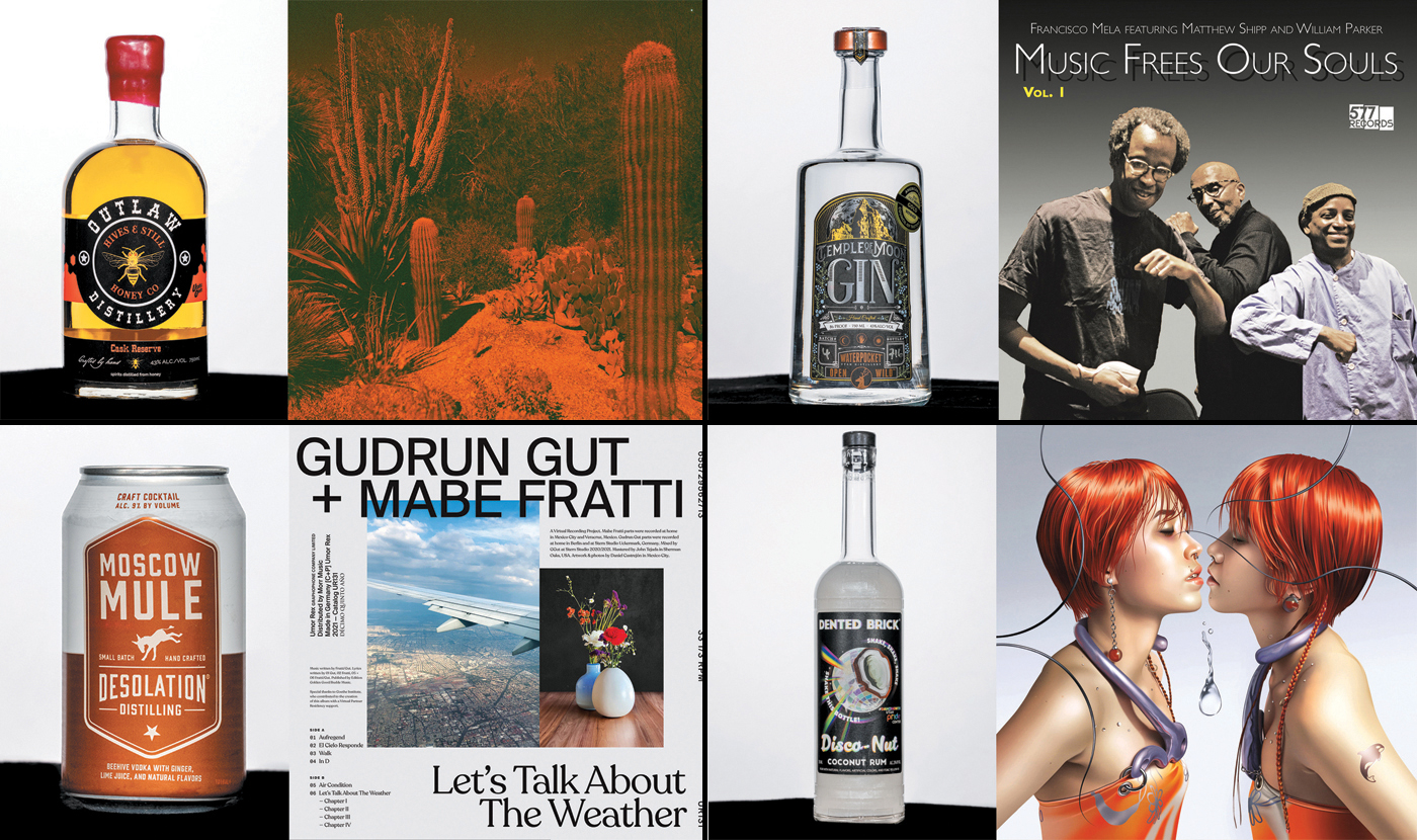 As a sequel to last year’s pairings between local spirits and experimental music albums, we again offer you four unique combinations.