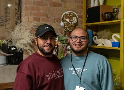 The team behind Soy Murga won the weekend's unofficial sweatshirt competition.