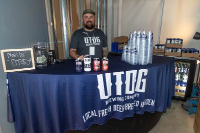 UTOG Brewing at the 2021 Holiday Market.