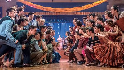 "Hollywood icon Steven Spielberg finally  scratches "direct a musical" off his bucket list with this sumptuous and timely reworking of Leonard Bernstein and Stephen Sondheim's classic," says Gibbs.