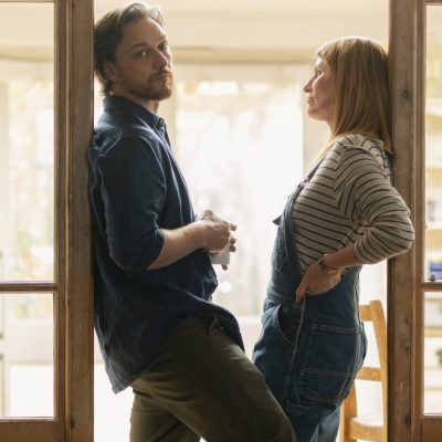 Still from Together, starring James MacAvoy and Sharon Horgan.