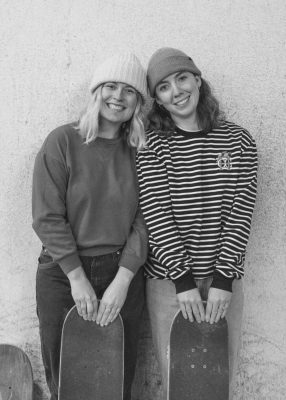 The Rose Club Co-Founders Jess Harper and Michelle Tierney strive to create a safe space for beginning skaters to learn and grow. 