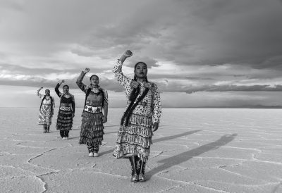 “Remembering Our Sisters, MMIW | Bonneville Salt Flats | Ute, Goshute, Paiute, Shoshone and Navajo,” Digital, 2021.