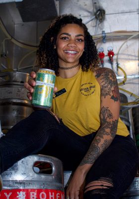 "I definitely pride myself on being able to choose the perfect beer for someone to enjoy when they’re having a hard time picking one," says Shyree Baxter.