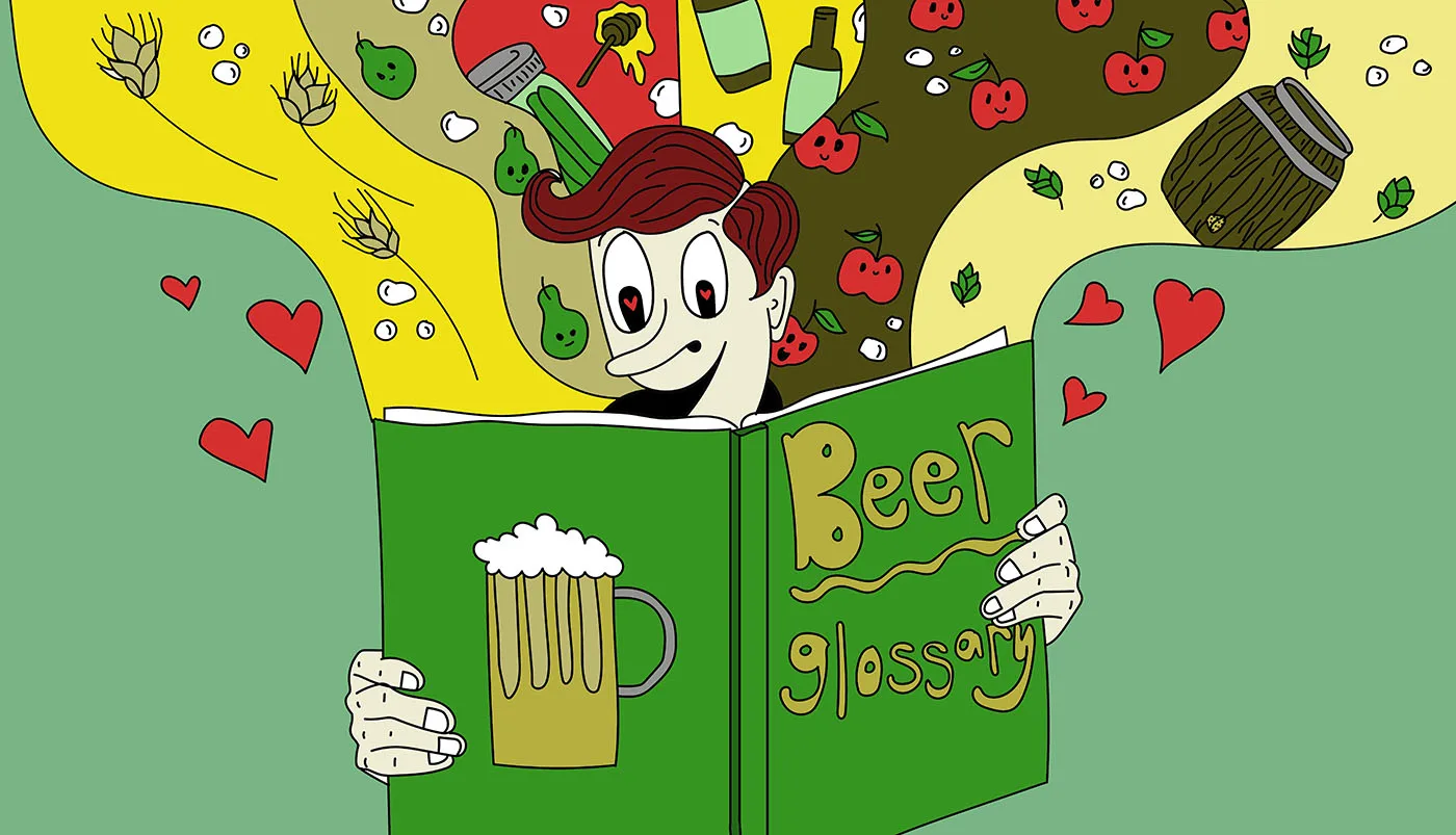 Beer Issue Drinker's Glossary cartoon