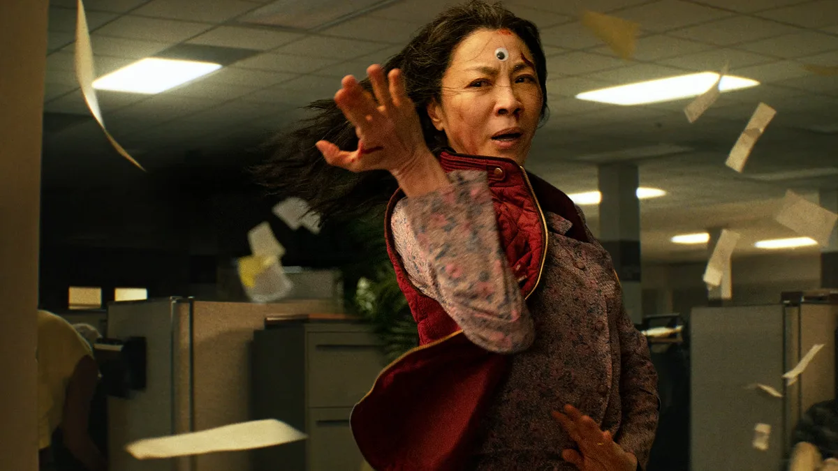 Still of Michelle Yeoh in Everything Everywhere All At Once