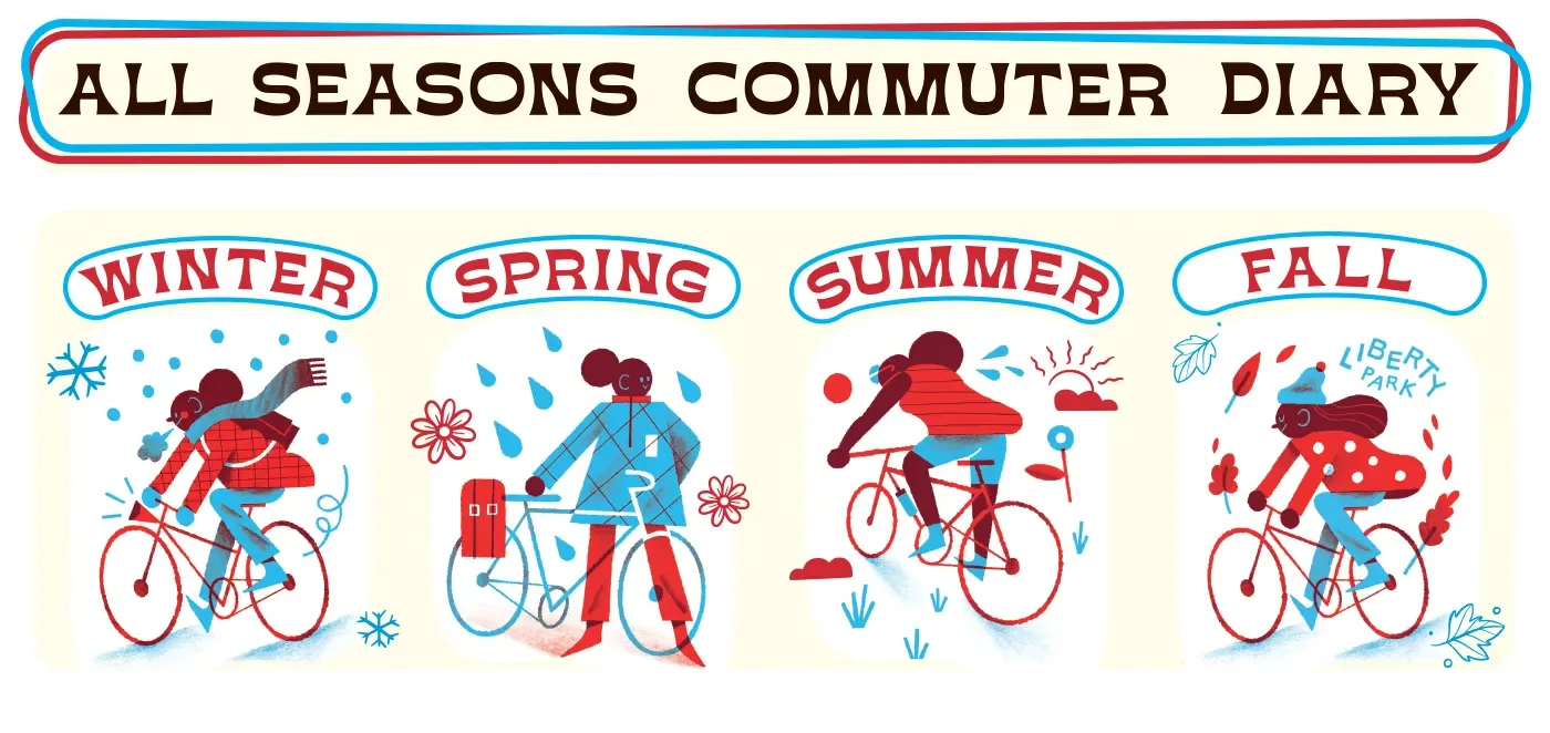 All Seasons Commuter Diary graphic