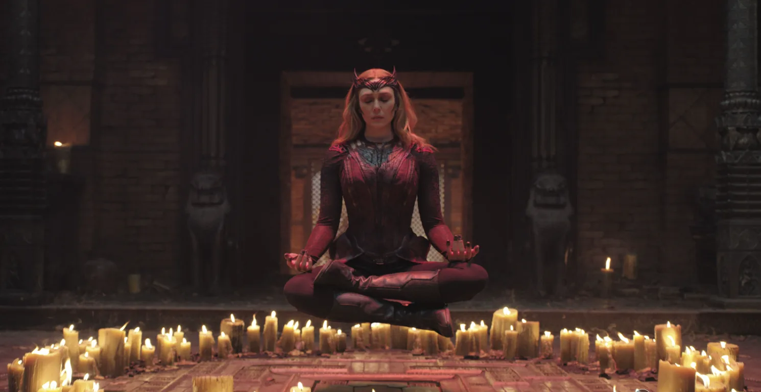 Still of Elizabeth Olsen in Dr. Strange in the Multiverse of Madness