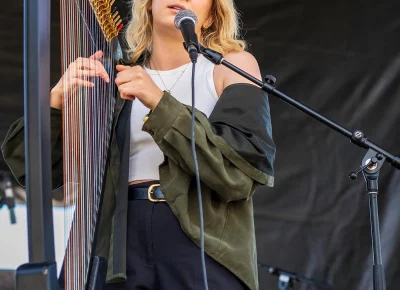 Talented singer, songwriter, and harpist, Janessa Smith can do it all, and amazingly well at that.