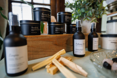 Selling candles, melts, room sprays and body scrubs, SoyMurga curates scents and sensations he considers essential for making home feel like home.