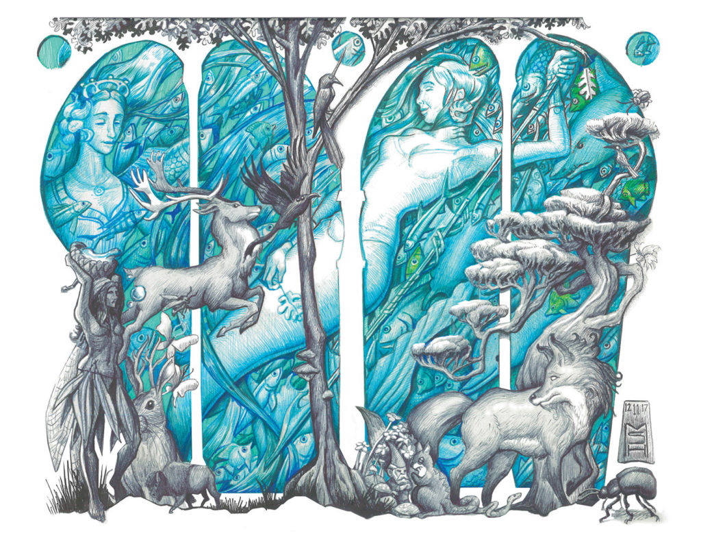 Fox & Raven Studio: Artist Scott Hammond- SLUG Magazine