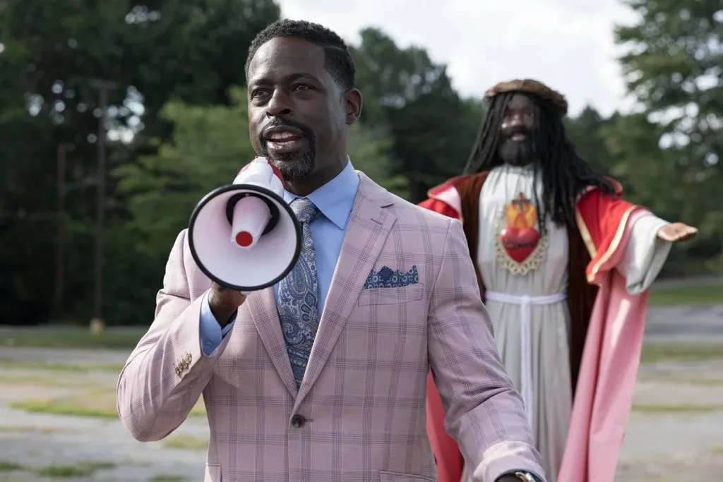 Still of Sterling K. Brown in Honk For Jesus. Save Your Soul.