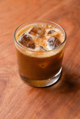 The Pearl’s original cocktail, Ca Phe, is a boozy spin on traditional Vietnamese coffee.