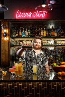 "I have a tendency for forgetting my own recipes, so I like the challenge of a roulette," says Dylan McGinnis of The RUIN. 