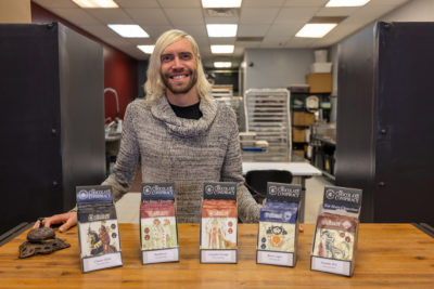 AJ Wentworth has been crafting and peddling fine chocolates since 2009, a time full of shifts in location, focus and product lines.
