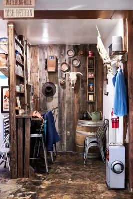 "The interior so closely resembles an old west saloon that I kept resisting the urge to toss peanut shells on the floor. It’s a unique mix of 'cafe with a lot of shit on the walls' and an active vintage thrift shop—I challenge you to leave without also buying something that isn’t food," says Dylan Bueche.