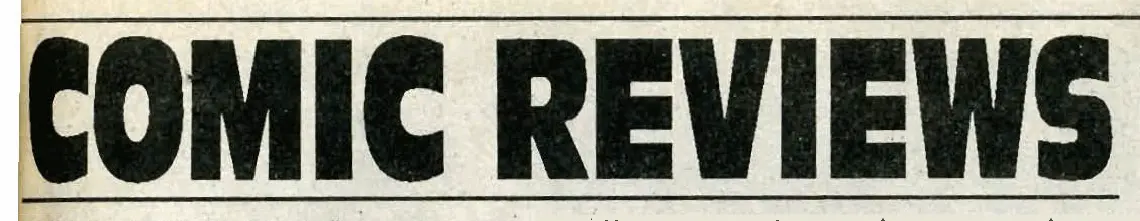 Comic Review: June 1992