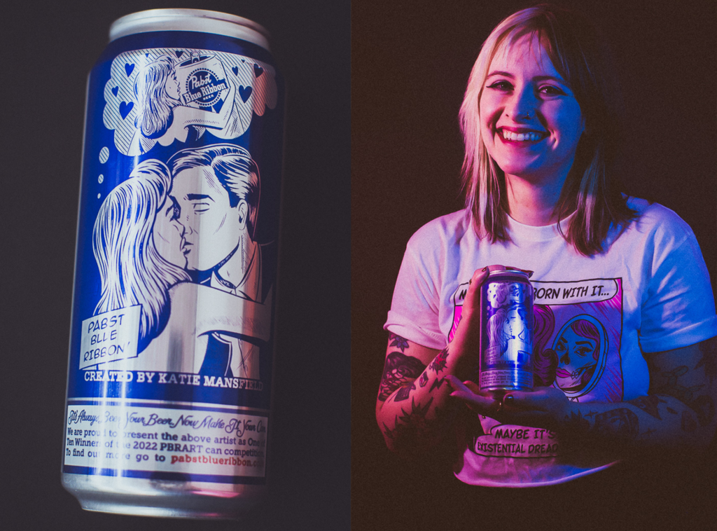 Beer and Badass Babes: Katie Mansfield’s Winning PBR Can Design