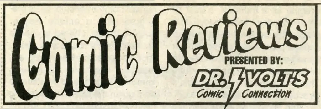 Comic Reviews: January 1993