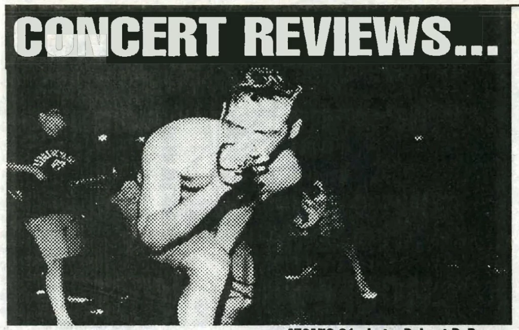 Concert Review: September 1992