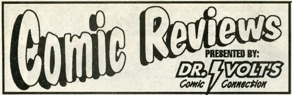 Comic Reviews: April 1993