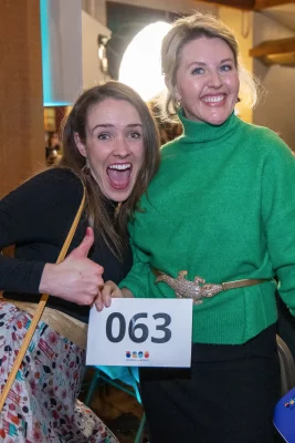 With a quick flip of a bid card, someone’s going to Mexico for a stay at Sensational Resorts in Mexico — a $2500 value scored for just $1800! Photo: John Barkiple