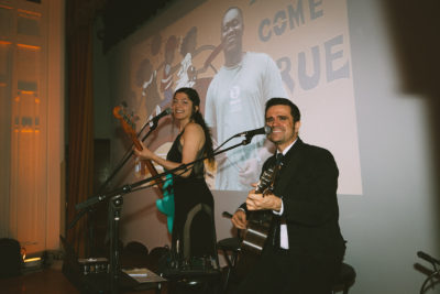 Adrivee and Danny (@dannyadrimusic) performed during a VIP cocktail hour before the gala’s 6 p.m. start time. Photo: John Barkiple