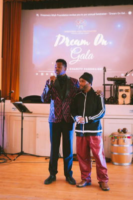 (L-R) Godwill Tandoh and Ishmael Mohammad describe how much they appreciated the warm receptions they had as refugees arriving in Utah. Photo: John Barkiple