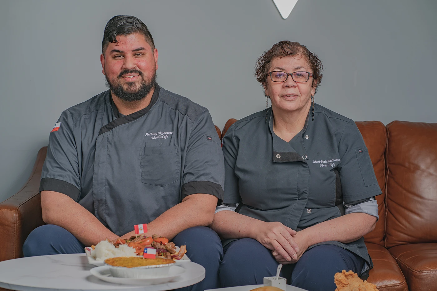 Noemi’s staff (L–R Anthony Vega and Noemi Bustamante) have a kind, gentle energy. Everyone seems to help in all facets of the restaurant, from cooking and food running to working the register.