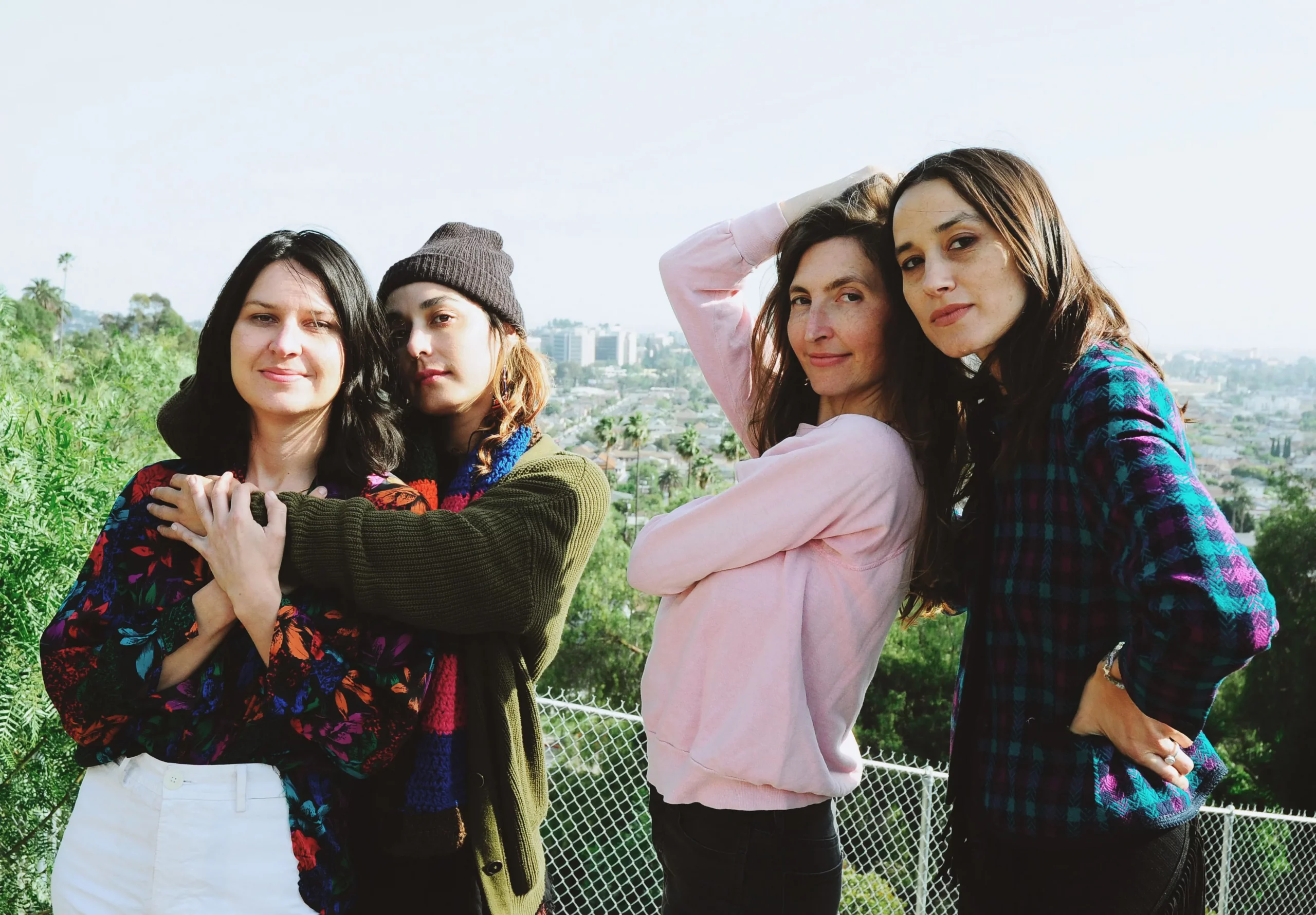 (L–R) Stella Mozgawa, Jenny Lee Lindberg, Emily Kokal and Theresa Wayman make up iconic indie-pop quartet Warpaint. Photo courtesy of Warpaint