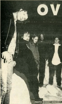 The band of Anger Overload, December 1993