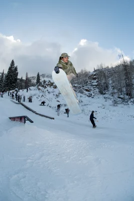 Wint at The Bone Zone pulling a textbook boardslide. Photo: Jovvany Villalobos.