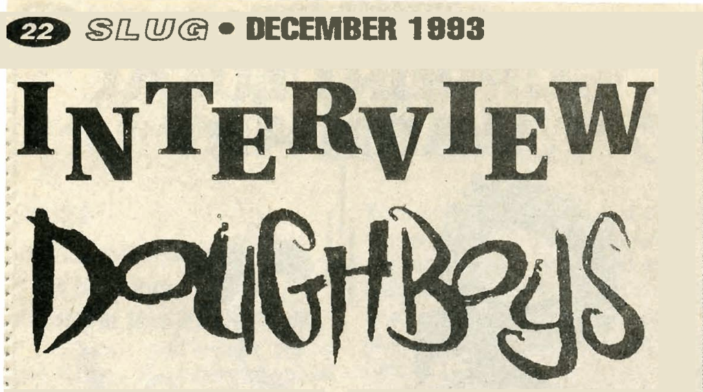 Doughboys Interview: December 1993