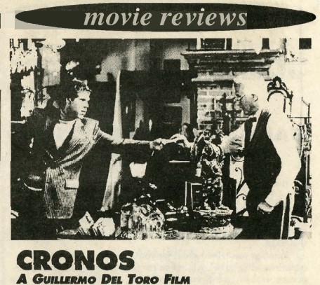 A still from Cronos in the August 1994 issue.