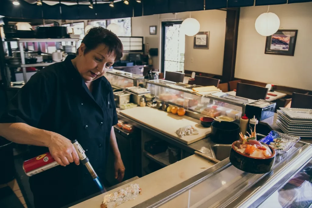 How Chef Peggi Ince-Whiting Brought Sushi Home