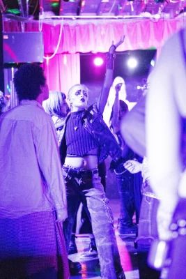 Attendees dancing at Love Like Blood.