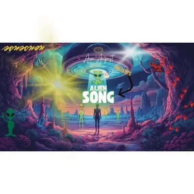 Cover art for Alien Song.