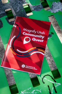 A pamphlet of the community quest