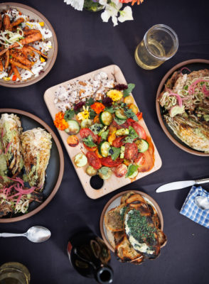 The food from Dog Days Kitchen.