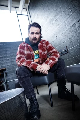 Founder of Punks & Punchlines Antonio Iacobellis.