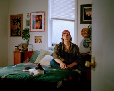 “Jonny,” Analog Photography, 2024. From the "leaving the church" series.