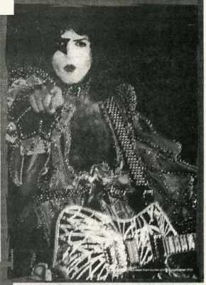 Paul Stanley in full makeup