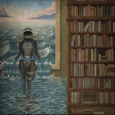 The album cover for A Really Really Cool Band's 2022 album, Volume One.