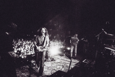 A concert photo of The Backseat Lovers by Salt Lake City-based live music photographer, Cassilyn Anderson. 