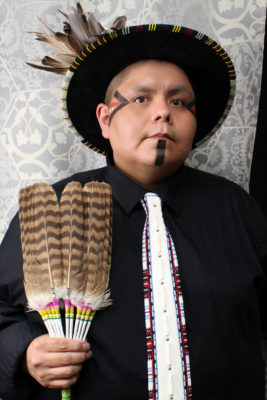 Fashion designer Codijo Chebon Yazzie.