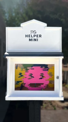 Perry didn't expect the Helper Mini to gain as much attention as it did. Photo courtesy of the Helper Mini.