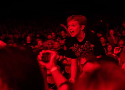 Pantera’s youngest fan knows all the words.