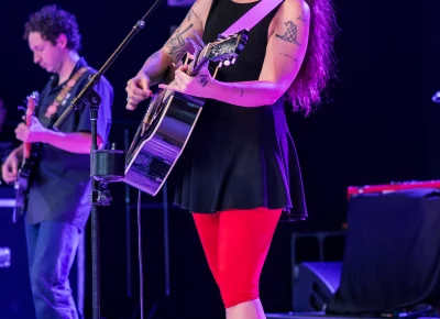 Katie Crutchfield aka Waxahatchee at SLC Twilight.