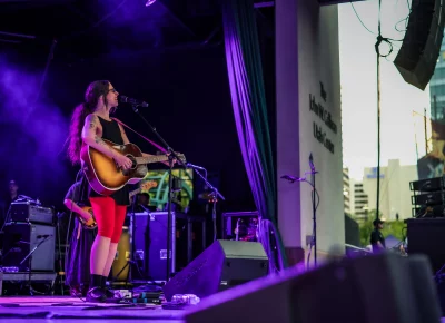 Katie Crutchfield aka Waxahatchee at SLC Twilight.